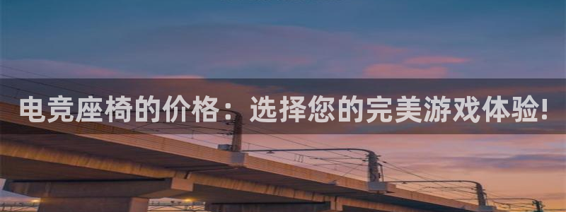 米兰电竞网址：电竞座椅的价格：选择您的完美游戏体验!